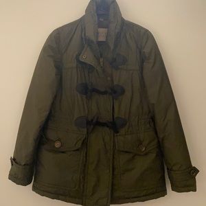 Burberry Brit olive green jacket